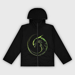 Ветровка с капюшоном женская ЧУЖОЙ, цвет: 3D-черный