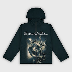 Ветровка с капюшоном женская Children of Bodom 4, цвет: 3D-черный