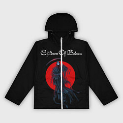 Ветровка с капюшоном женская Children of Bodom 19, цвет: 3D-белый