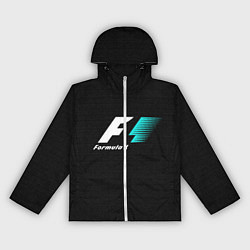 Ветровка с капюшоном женская Formula 1, цвет: 3D-белый