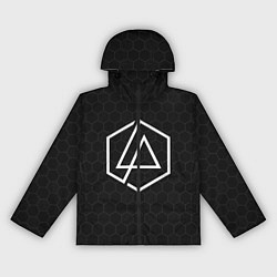 Ветровка с капюшоном женская LINKIN PARK, цвет: 3D-черный