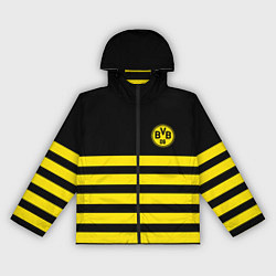 Ветровка с капюшоном женская BORUSSIA, цвет: 3D-черный