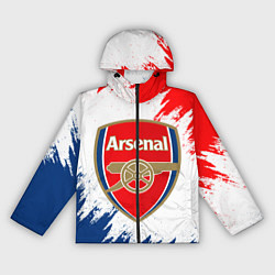 Ветровка с капюшоном женская ARSENAL, цвет: 3D-черный