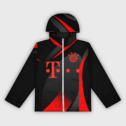 Ветровка с капюшоном женская FC Bayern Munchen, цвет: 3D-белый