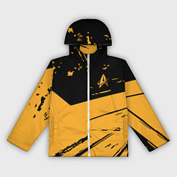 Ветровка с капюшоном женская Star Trek, цвет: 3D-белый