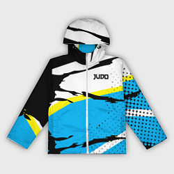 Ветровка с капюшоном женская Judo, цвет: 3D-белый