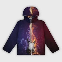 Женская ветровка Гитара огня