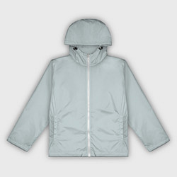 Ветровка с капюшоном женская Радуга v5 - голубой, цвет: 3D-белый