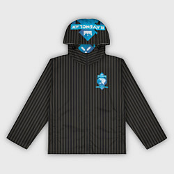 Ветровка с капюшоном женская Ravenclaw, цвет: 3D-черный