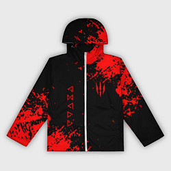 Ветровка с капюшоном женская The Witcher, цвет: 3D-белый