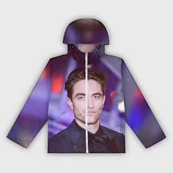 Ветровка с капюшоном женская Роберт Паттинсон, цвет: 3D-белый