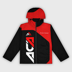 Ветровка с капюшоном женская Iam Fighter Z, цвет: 3D-черный