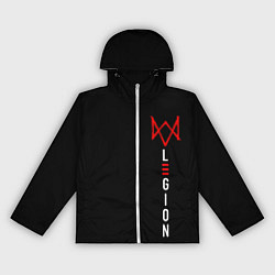 Ветровка с капюшоном женская Watch Dogs: Legion, цвет: 3D-белый