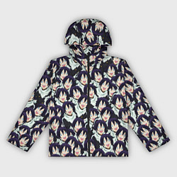 Ветровка с капюшоном женская ЯТО БЕЗДОМНЫЙ БОГ, цвет: 3D-черный