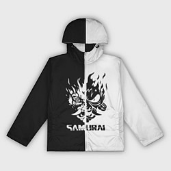 Ветровка с капюшоном женская SAMURAI, цвет: 3D-белый