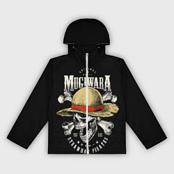 Ветровка с капюшоном женская MUGIWARA ONE PIECE, цвет: 3D-белый