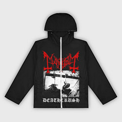 Ветровка с капюшоном женская Mayhem, цвет: 3D-белый