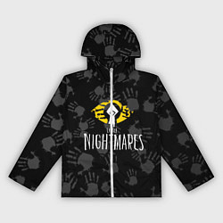 Ветровка с капюшоном женская Little Nightmares, цвет: 3D-белый