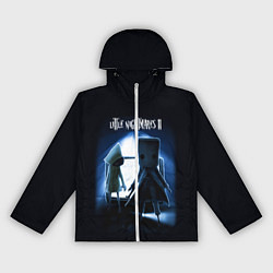 Ветровка с капюшоном женская Моно и Шестая, цвет: 3D-белый