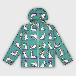 Женская ветровка Единороги Зарядка