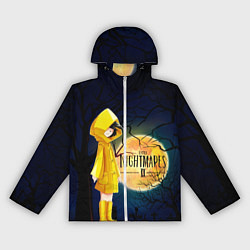 Ветровка с капюшоном женская Little Nightmares 2, цвет: 3D-белый