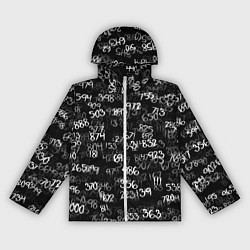 Ветровка с капюшоном женская Минус семь, цвет: 3D-белый