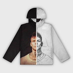 Ветровка с капюшоном женская Niletto side, цвет: 3D-белый