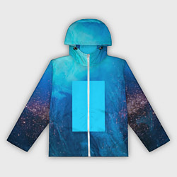 Ветровка с капюшоном женская Love Death And Robots Зима Блю, цвет: 3D-белый