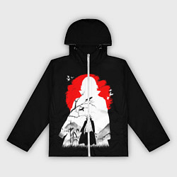 Ветровка с капюшоном женская MIkki токийские мстители микки, цвет: 3D-белый