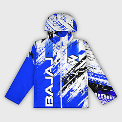 Ветровка с капюшоном женская BAJAJ БАДЖАДЖ МОТОСПОРТ, цвет: 3D-белый