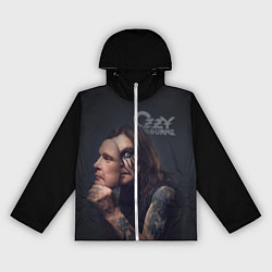 Ветровка с капюшоном женская Ozzy Osbourne, цвет: 3D-белый
