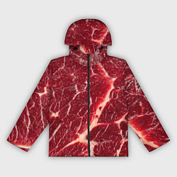 Ветровка с капюшоном женская Мясо на Хэллоуин, цвет: 3D-черный
