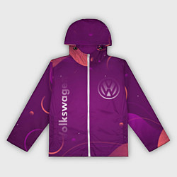 Ветровка с капюшоном женская Volksvasen, цвет: 3D-белый