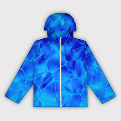 Ветровка с капюшоном женская Ice Under Water, цвет: 3D-белый