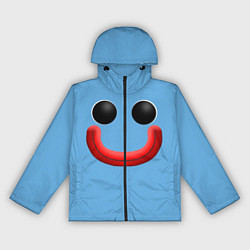 Ветровка с капюшоном женская Huggy Waggy smile, цвет: 3D-черный