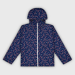 Ветровка с капюшоном женская Lollipops, цвет: 3D-белый