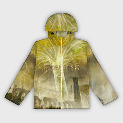 Ветровка с капюшоном женская Elden Ring - междуземье, цвет: 3D-белый