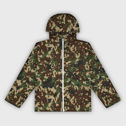Женская ветровка Камуфляж Излом