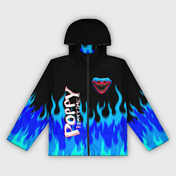 Ветровка с капюшоном женская Poppy Playtime - Fire, цвет: 3D-черный