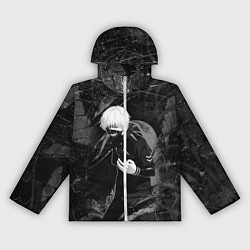 Женская ветровка Токийский Гуль Канеки Кен ЧБ