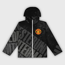 Ветровка с капюшоном женская Manchester United , Манчестер Юнайтед, цвет: 3D-белый