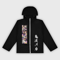 Ветровка с капюшоном женская Клинок, Квартал красных фонарей, цвет: 3D-белый