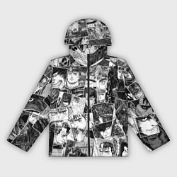 Ветровка с капюшоном женская Berserk pattern, цвет: 3D-черный