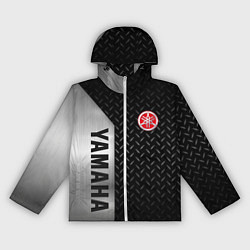 Ветровка с капюшоном женская YAMAHA СТАЛЬ, цвет: 3D-белый