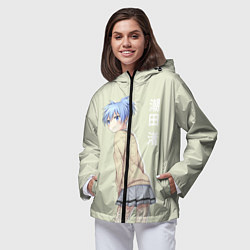 Ветровка с капюшоном женская Милая Нигоса Класс убийц, цвет: 3D-черный — фото 2