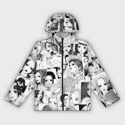 Ветровка с капюшоном женская Nana pattern, цвет: 3D-черный