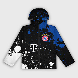 Ветровка с капюшоном женская Bayern munchen Краска, цвет: 3D-черный