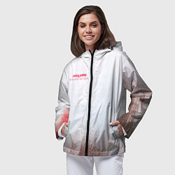 Ветровка с капюшоном женская Seventeen Seconds - The Cure, цвет: 3D-черный — фото 2