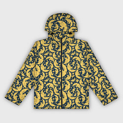 Ветровка с капюшоном женская Луна гранж, цвет: 3D-черный