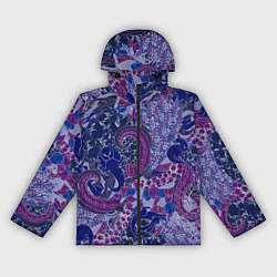 Ветровка с капюшоном женская Морской кролик, цвет: 3D-черный